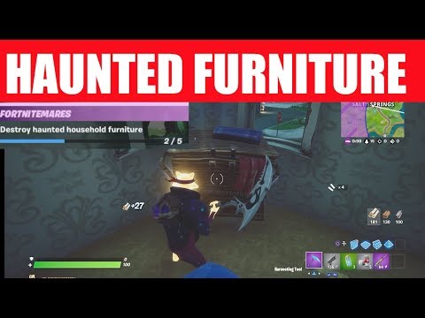 Video: Fortnite Haunted Household Furniture Vysvětlil