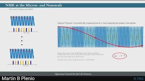 25. Martin B. Plenio "Quantum Technologies for the Life Sciences"