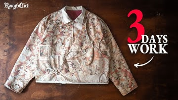 I Spent 25 Hours Creating a Witch-Inspired Japanese Workwear Jacket 🎃