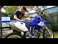 2000 yz426f walkaround and startup