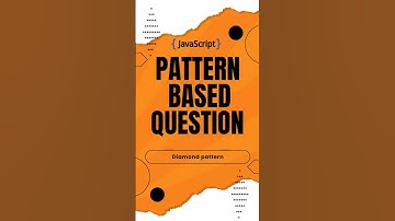 🔥Print FullDiamond Pattern Using JavaScript | DSA Pattern Series 💻 #dsa