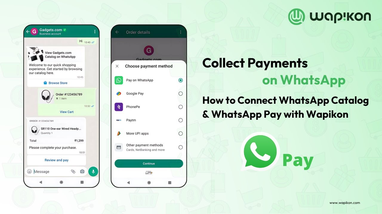 How to Connect WhatsApp Catalog & WhatsApp Pay with Wapikon | Step-by-Step Tutorial