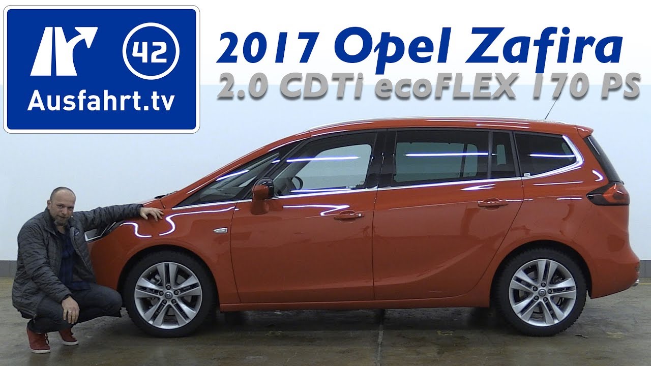 2017 Opel Zafira 2.0 CDTi ecoFLEX 170 PS Innovation - Fahrbericht der  Probefahrt, Test, Review 