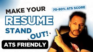 ATS Friendly Resume Format | SDET Resume | How To Get Resume Shortlisted | Naveen Automation Labs screenshot 5