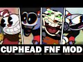 All cuphead fnf mod comparison funkheadindie crosscupheadexe