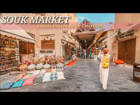 Dubai Souk Markets, Gold Souk, Deira Grand Souk and Bur Dubai Old Souk [4K] Walking Tour | UAE 🇦🇪