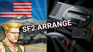 Street Fighter 2 Arcade - Guile - Mega Drive/Genesis Arrange (Furnace)