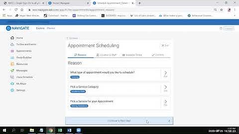 Scheduling a NOVA Tutoring Appointment