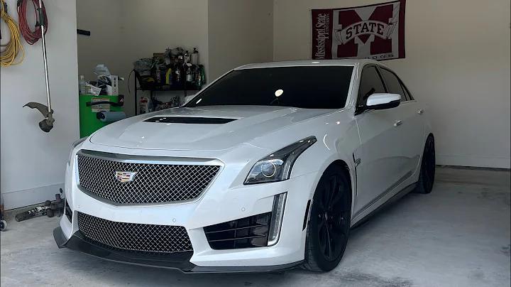Cammed CTS-V with Kooks headers cold start