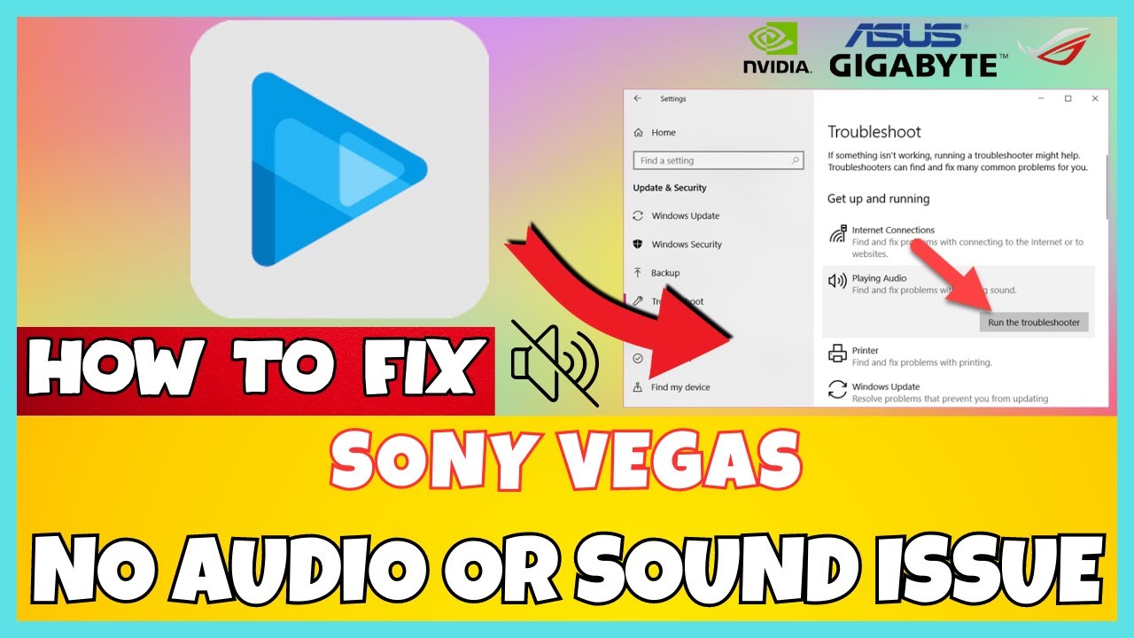 How to Fix Sony Vegas No Audio/ Sound Problem ! 2023 #Latest - YouTube
