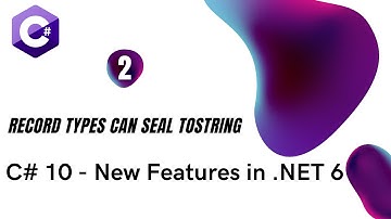 C# 10 - New Features in .NET 6 ( 2.Record types can seal ToString ) in DARIJA ARABIC