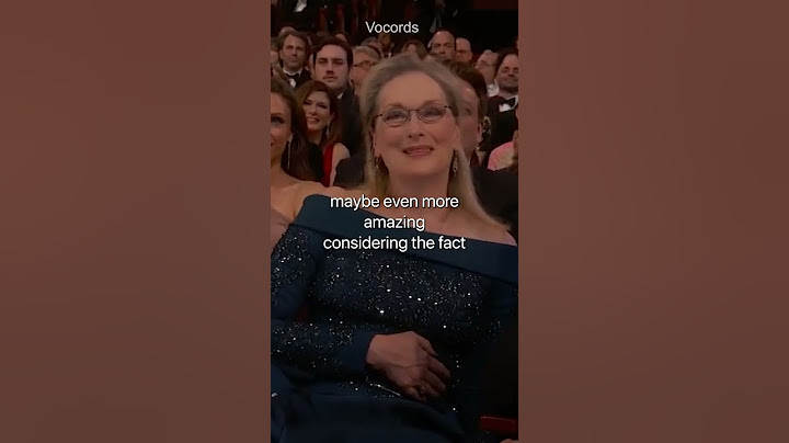 Jimmy Kimmel Roasting Meryl Streep At The Oscars