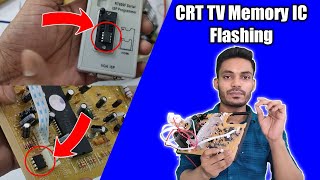 How to flash CRT TV memory IC