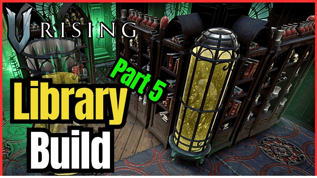 Building a Library [Part 5] | V Rising | !headpat !lurk !socials !merch ...