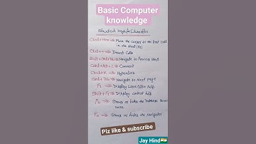 Computer knowledge|| basic computer knowledge for SSC CGL tier 2|| #shorts#youtube shorts#viral