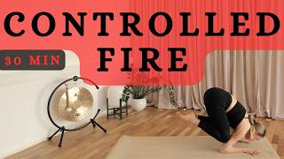 30min Slow and Strong Vinyasa Flow | Aries Season Yoga Practice | Astrology Yoga screenshot 4
