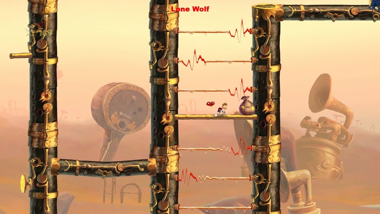 High Voltage Grumbling Grottos Rayman Origins #39