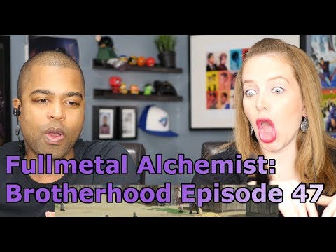 Fullmetal Alchemist: Brotherhood Episode 47 "Emissary of Darkness" (REACTION🔥)