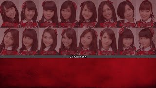 [Color Coded] JKT48 / Namida uri no shoujo (Gadis penjual air mata) KAN/ROM/IDN