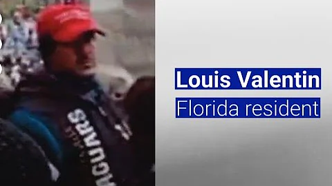 US Capitol Arrests: Louis Valentin