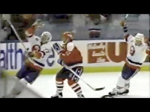 A Trip Through Hockey History: Remembering the Dale Hunter Cheapshot, News, Scores, Highlights, Stats, and Rumors