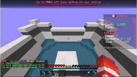 MineSaga Skyblock #1