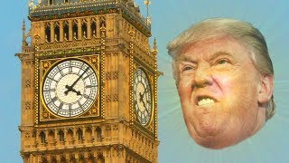 Donald Trump plays the Big Ben's last bing bongs