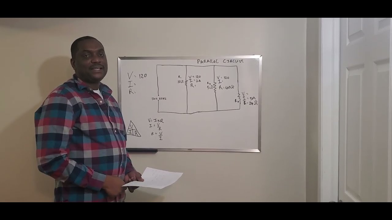 How to work out a parallel circuit. - YouTube