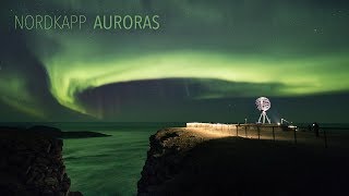 Nordkapp Auroras (4K TIMELAPSE)