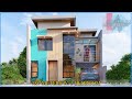 SMALL HOUSE DESIGN WITH FLOOR PLAN (7X7METERS W/3 BEDROOM)