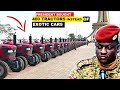 Burkina faso president traore bought  400 tractors instead of buying exotic cars see the reason