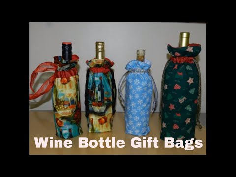 Wine Bottle gift Bags Quick &