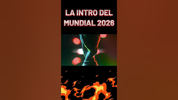😱🔥ASI SERÁ LA INTRO DEL MUNDIAL 2026😱 #worldcup #mundial2026 #futbolsudamericano #conmebol #concacaf