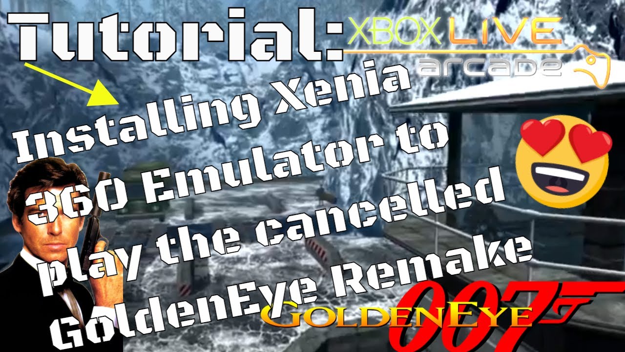 XBOX 360 GOLDENEYE 007 Remaster XBLA on PC XENIA Emulator 60fps