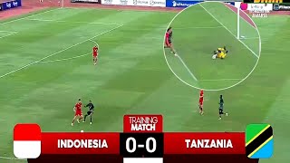 Berjalan Sengit dan Seru ,Hasil Pertandingan Timnas Indonesia vs Tanzania - Garuda Menggila❗