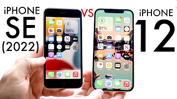 ¿Es más nuevo el iPhone 12 o el iPhone SE?