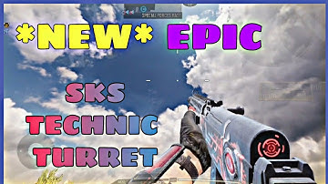 *NEW* SKS - TECHNIC TURRET GAMEPLAY - CALL OF DUTY MOBILE