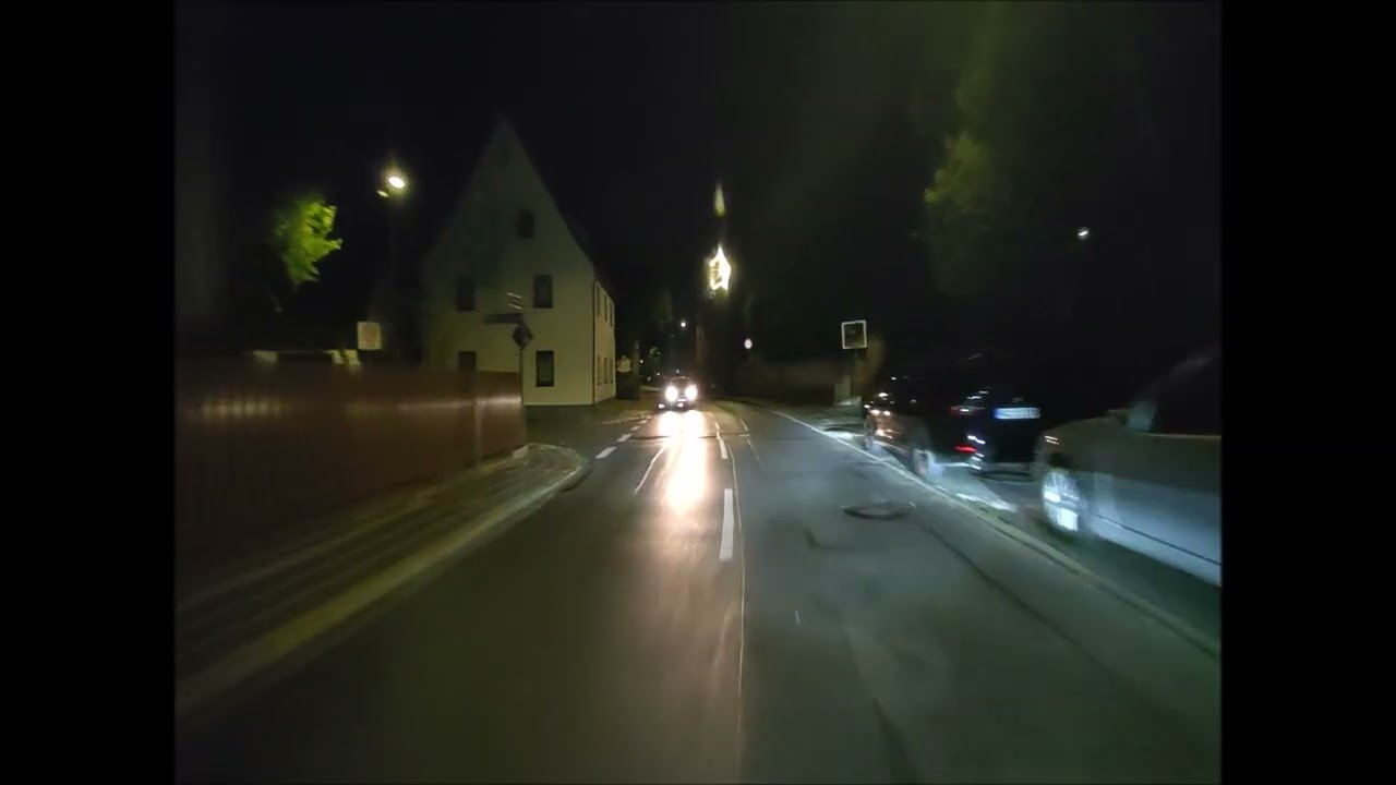 Mit dem Bus durch die Nacht, Nürnberg Linie 59 von Birnthon nach Langwasser Süd