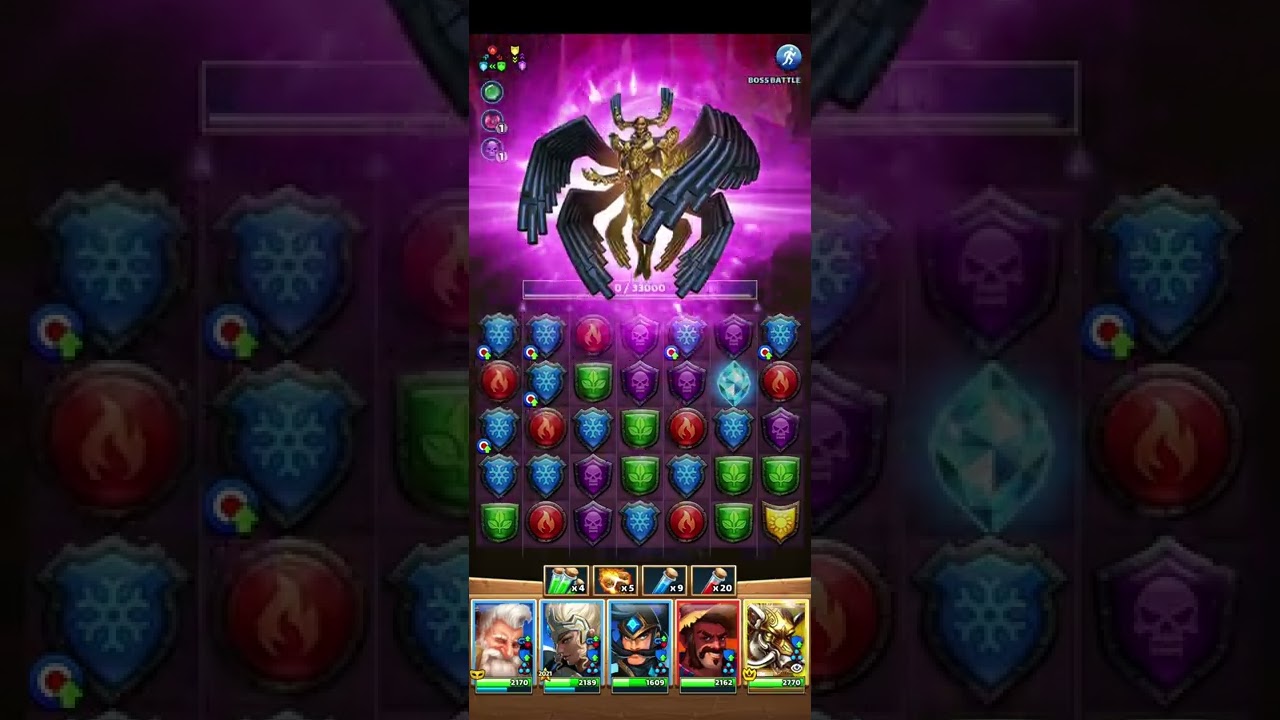 Empires & Puzzles Underwild Season 4 Normal Final Boss YouTube