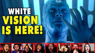 Reactors Reaction To The Wandavision Episode 8 Post Credit Scene Of White Vision | Mixed Reactions