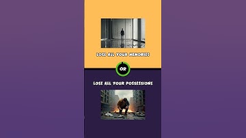 Would you rather, you choose! #quiz #wouldyourather #wouldyourathergame