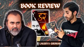 Book review of Dar (डर) by Acharya Prashant || Lakshya Girdhar || Book review || Hindi
