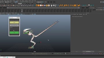 Baking Maya physics to controllers (WIP Python Script)