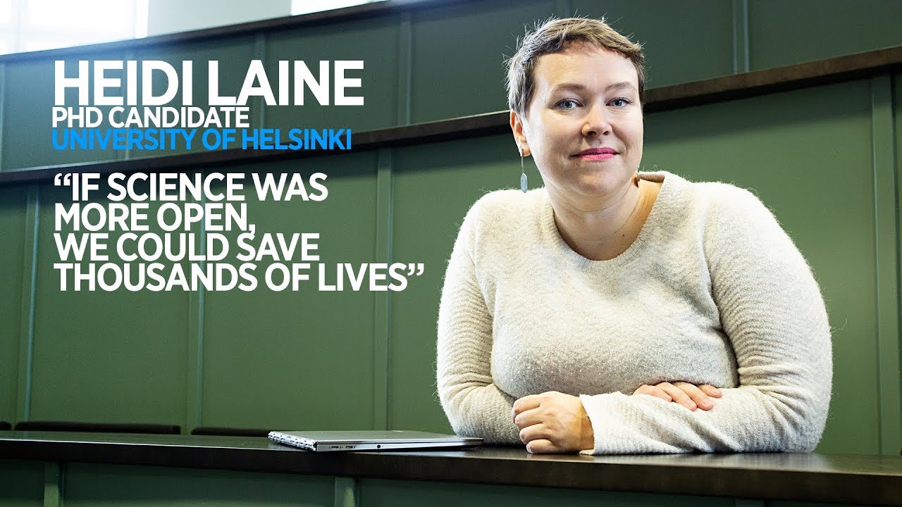 open dataset Open science can save lives – We need radical openness in science | Heidi Laine