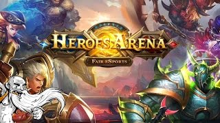 "MOBILE MOBA MADNESS!!!" Heroes Arena IOS / Android gameplay walkthrough screenshot 2