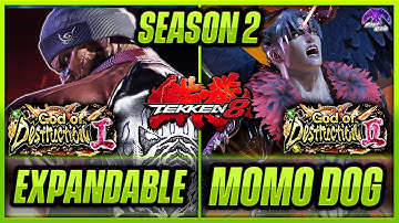 T8 S2 ▰ Expandable (GOD 1 Fahkumram) VS MomoDog (GOD 2 Devil Jin)  ▰ 【Tekken 8 High Level Gameplay】