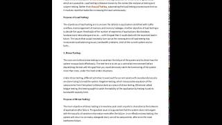 The Concepts of Performance Testing