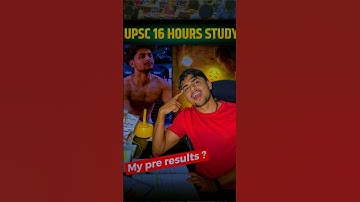 My UPSC Pree Result ..? Road Goons 🤣 #vlog #viralshorts