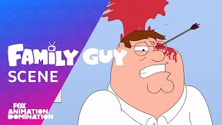 Stewie Shoots Peter | Season 17 Ep. 18 | FAMILY GUY