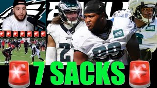 Eagles had 7 SACKS on Browns in JOINT PRACTICE! AJ Brown SHOWS OUT + Jalen Carter & Nolan Smith NEWS